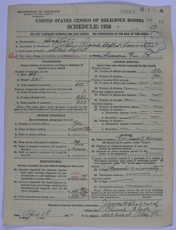 Scan of Negro Baptists: 19613