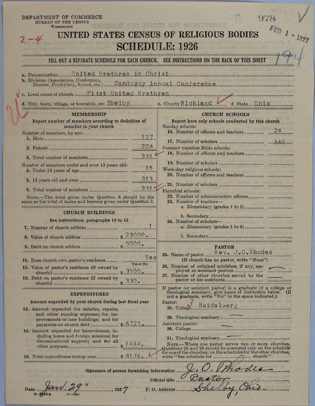 Scan of Church of the United Brethren in Christ: 978
