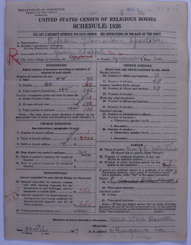 Scan of Reformed Zion Union Apostolic Church: 22