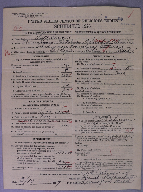 Scan of Norwegian Lutheran Church of America: 95