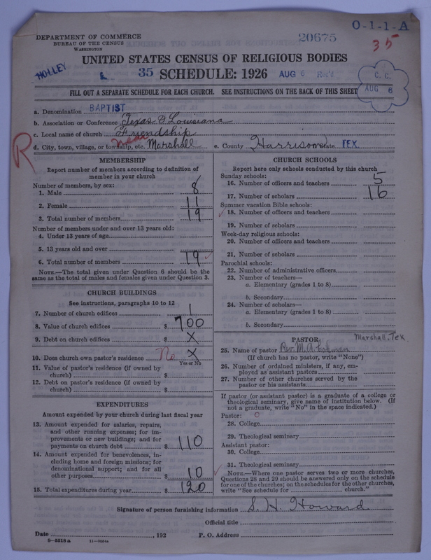Scan of Negro Baptists: 20675