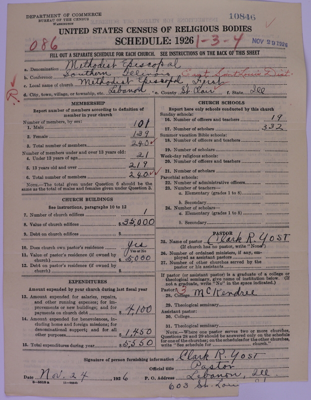 Scan of Methodist Episcopal Church: 10846