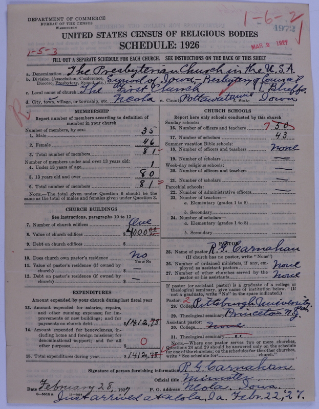 Scan of Presbyterian Church in the United States of America: 4972
