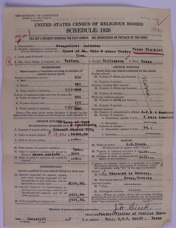 Scan of Evangelical Lutheran Synodical Conference of America: Evangelical Lutheran Synod of Missouri, Ohio, and Other States: 3445