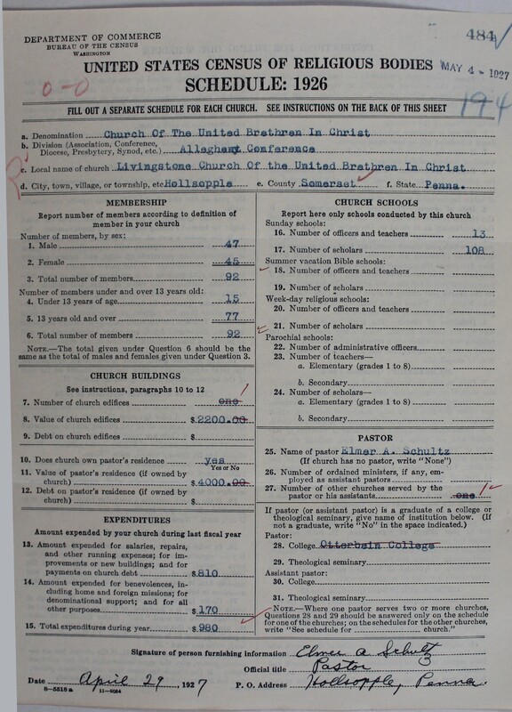Scan of Church of the United Brethren in Christ: 484