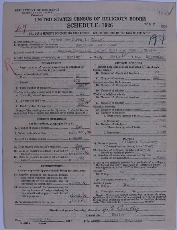 Scan of Church of the United Brethren in Christ: 2127