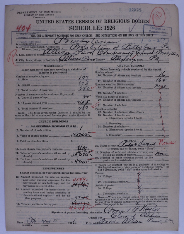 Scan of Presbyterian Church in the United States of America: 1368