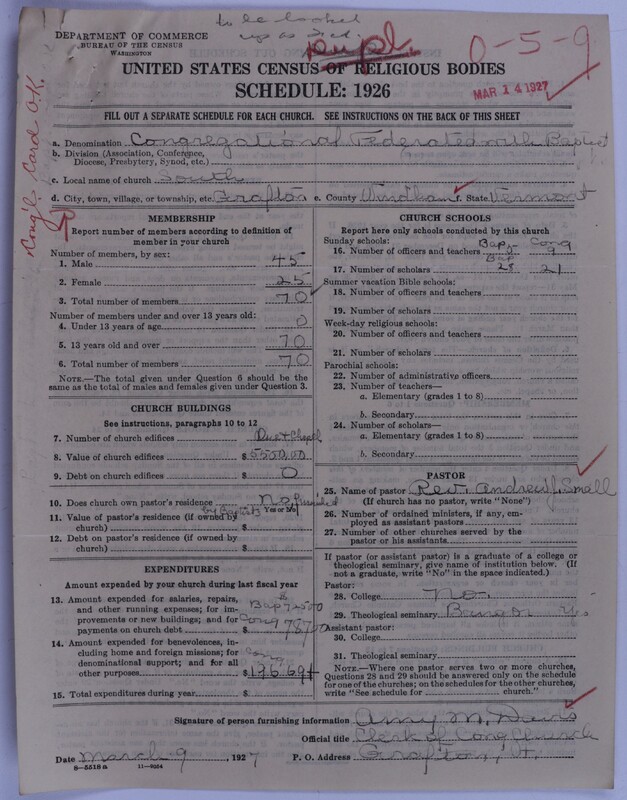 Scan of Federated Churches: 66