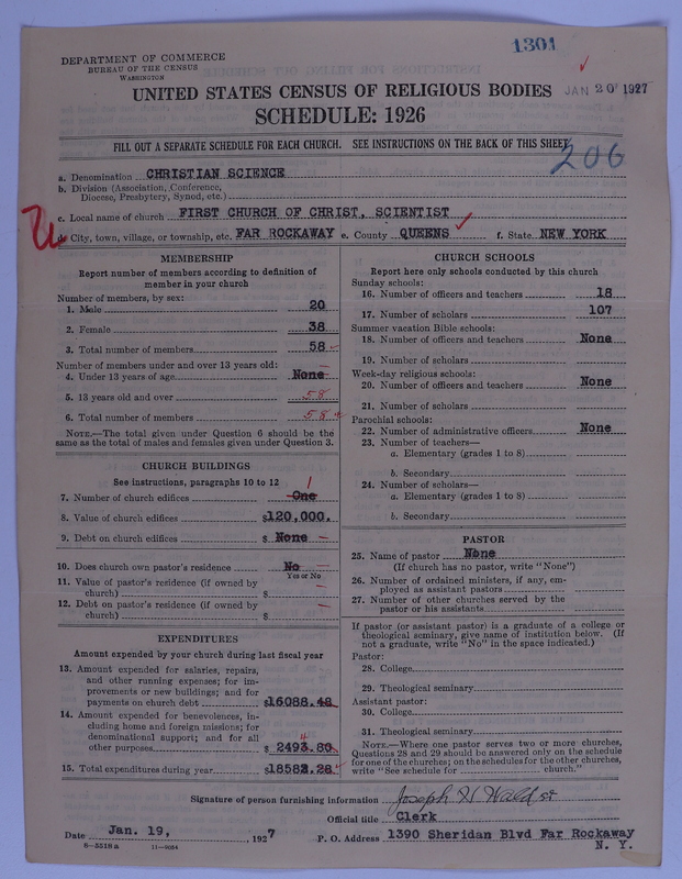 Scan of Church of Christ, Scientist: 1301