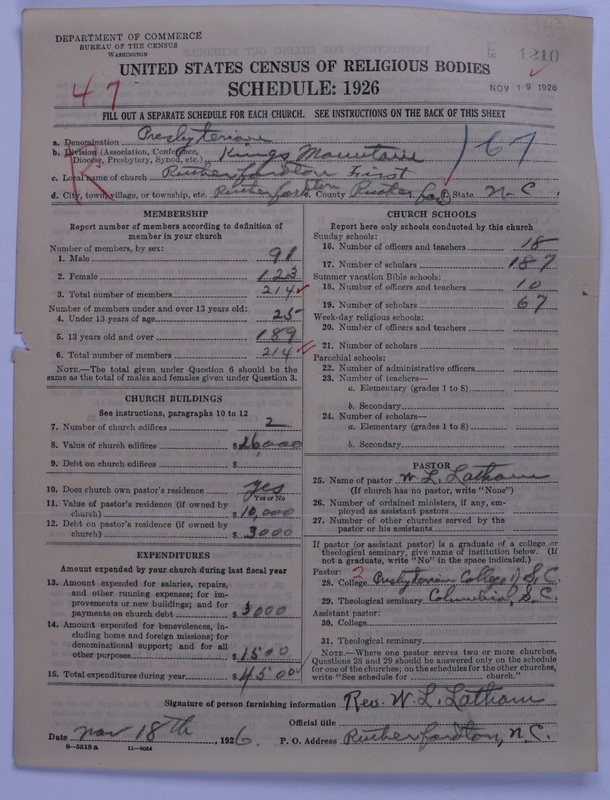 Scan of Presbyterian Church in the United States: 1210