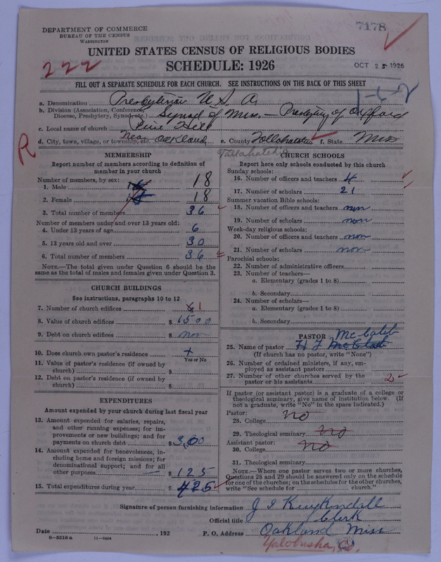 Scan of Presbyterian Church in the United States of America: 7178