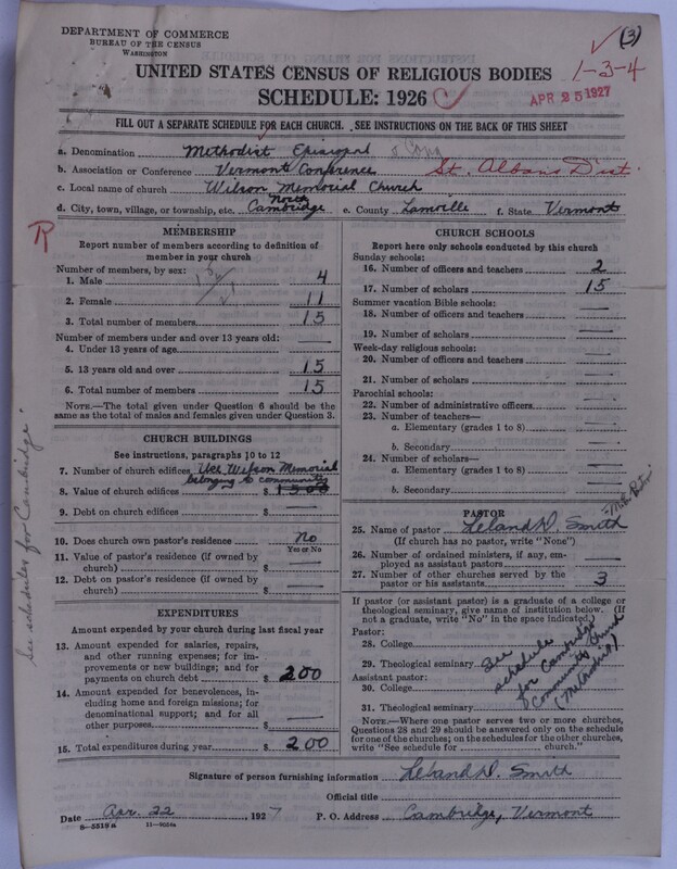 Scan of Federated Churches: 38
