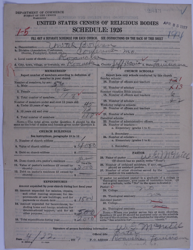 Scan of Church of the United Brethren in Christ: 2843