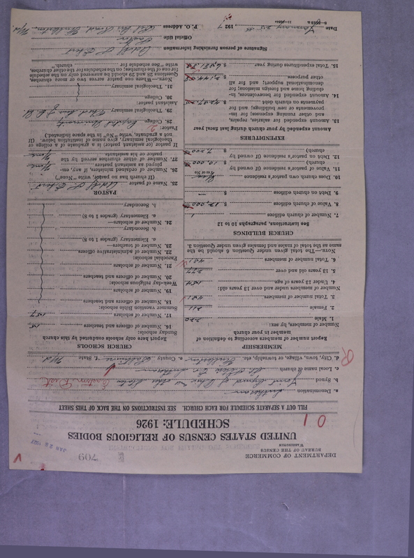 Scan of Synod of the Reformed Presbyterian Church of North America: 709