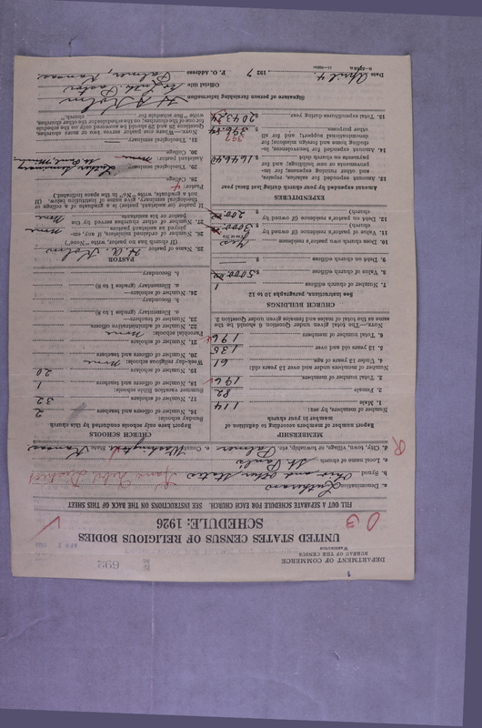 Scan of Synod of the Reformed Presbyterian Church of North America: 692