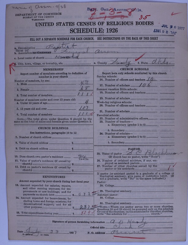 Scan of Missionary Baptist General Assembly of Oklahoma: 35