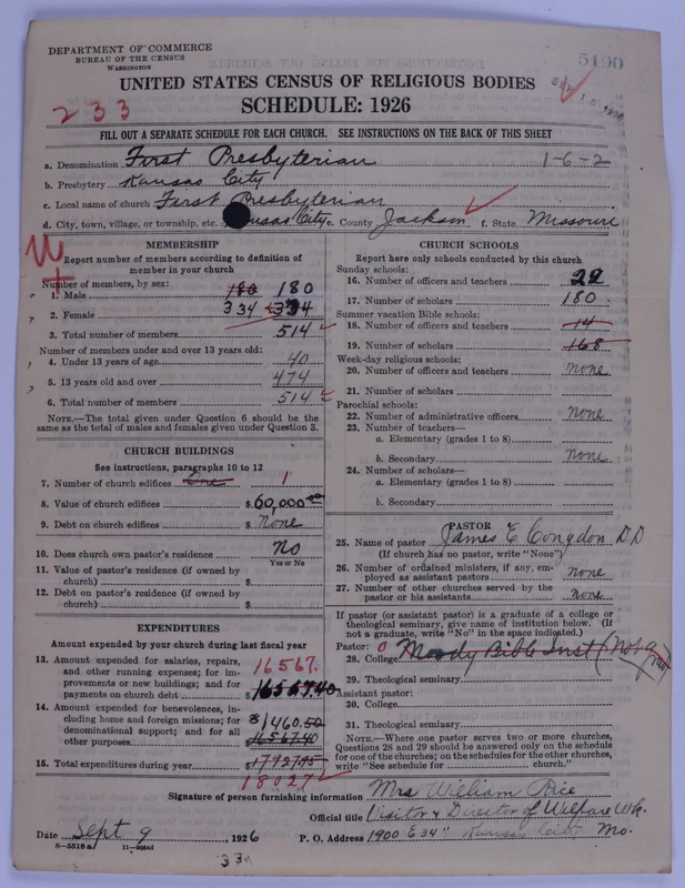 Scan of Presbyterian Church in the United States of America: 5190