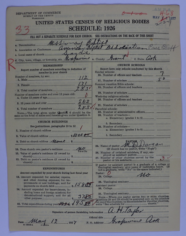 Scan of Landmark Baptist of America: 468