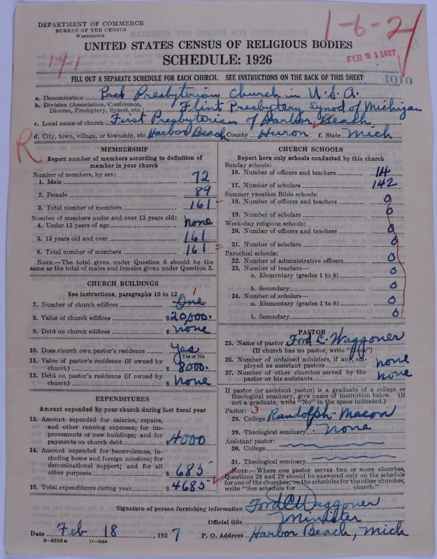 Scan of Presbyterian Church in the United States of America: 4010