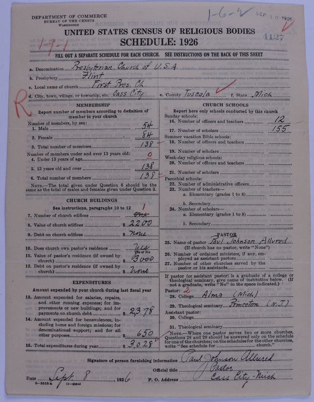 Scan of Presbyterian Church in the United States of America: 4127