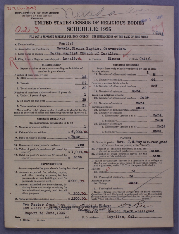 Scan of Northern Baptist Convention: 7481