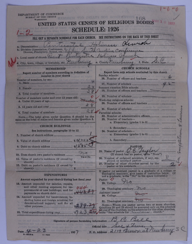 Scan of Pentecostal Holiness Church: 168
