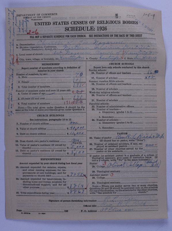 Scan of Church of the Nazarene: 235