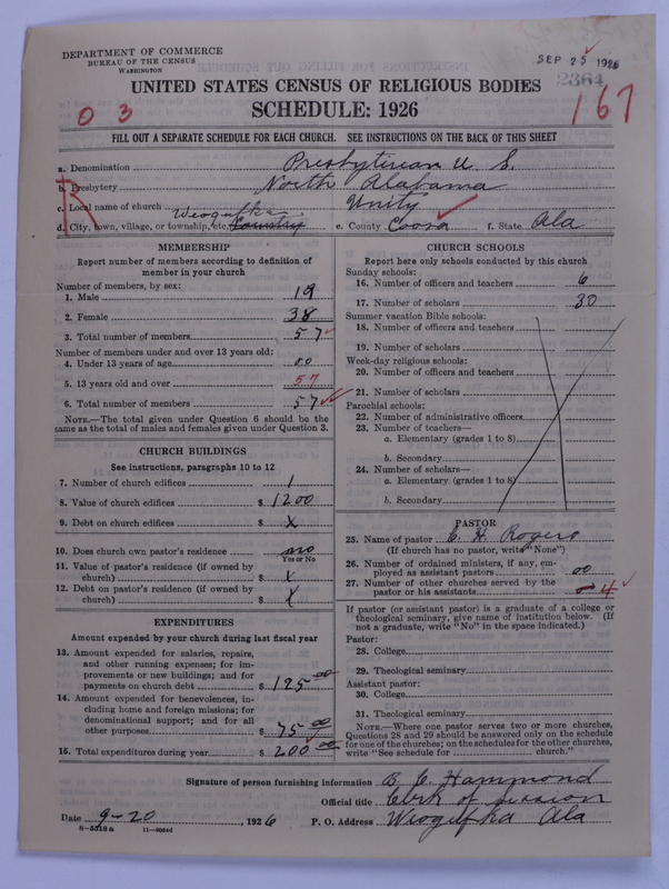 Scan of Presbyterian Church in the United States: 2364