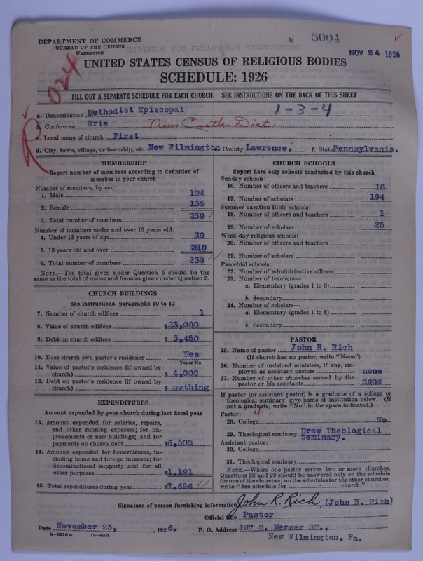 Scan of Methodist Episcopal Church: 5004