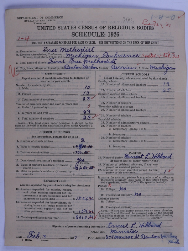 Scan of Free Methodist Church of North America: 560