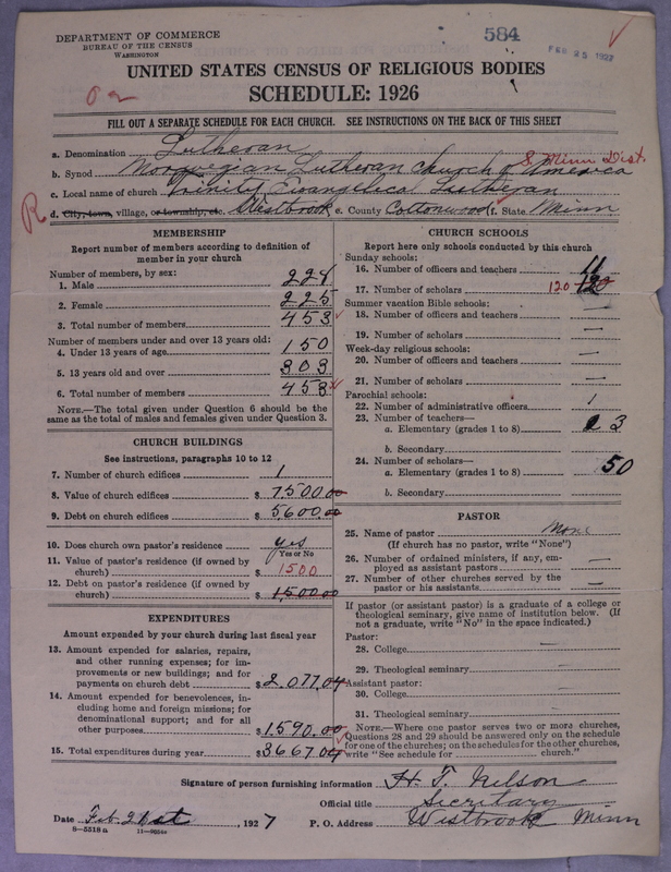Scan of Norwegian Lutheran Church of America: 584