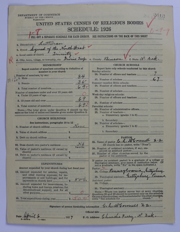 Scan of United Lutheran Church in America: 2613