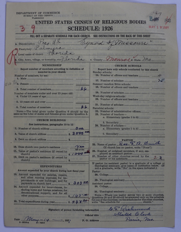Scan of Presbyterian Church in the United States: 82