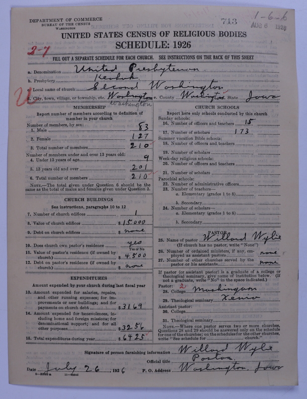 Scan of United Presbyterian Church of North America: 713