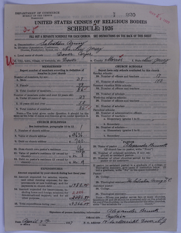 Scan of Salvation Army: 220