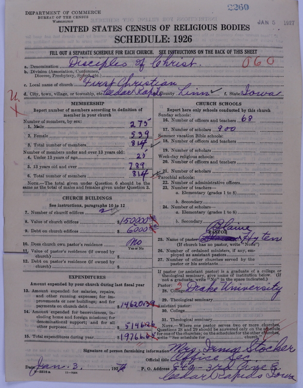 Scan of Disciples of Christ: 2260