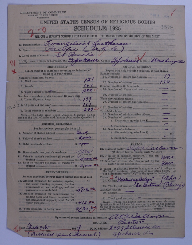 Scan of United Lutheran Church in America: 3578