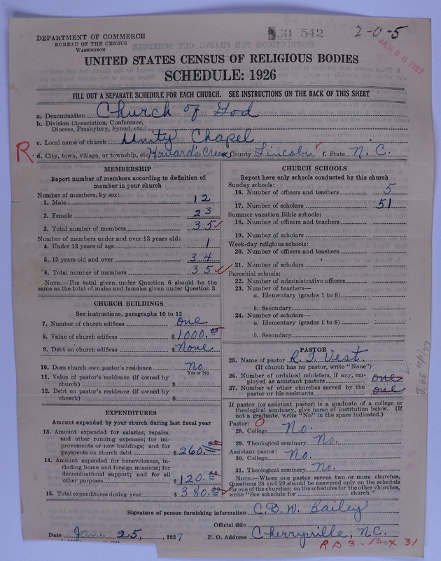Scan of Church of God (Headquarters, Anderson, Ind.): 542