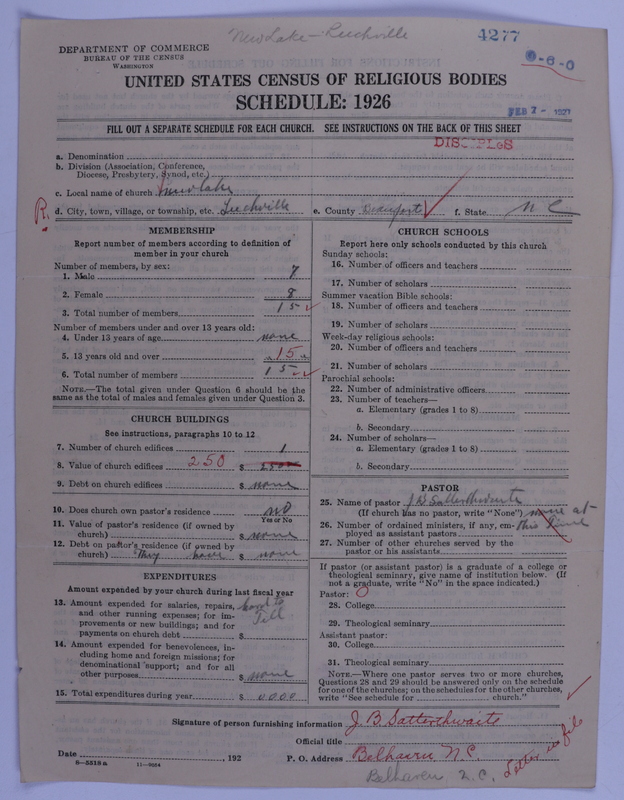 Scan of Disciples of Christ: 4277