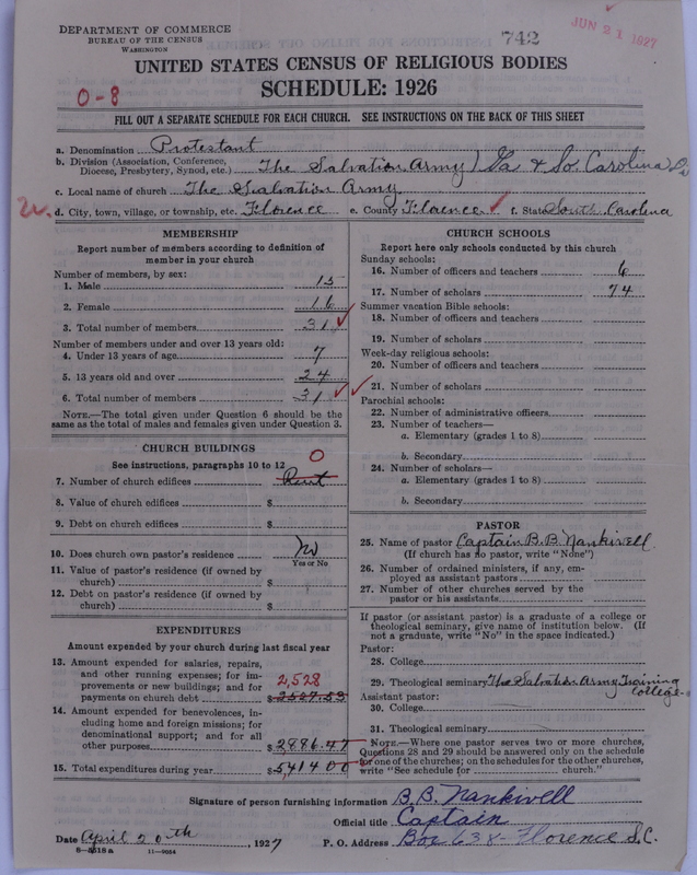 Scan of Salvation Army: 742