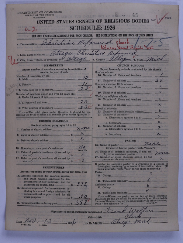 Scan of Christian Reformed Church: 45