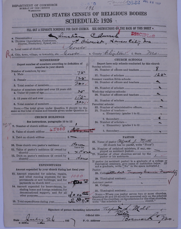 Scan of Disciples of Christ: 2622