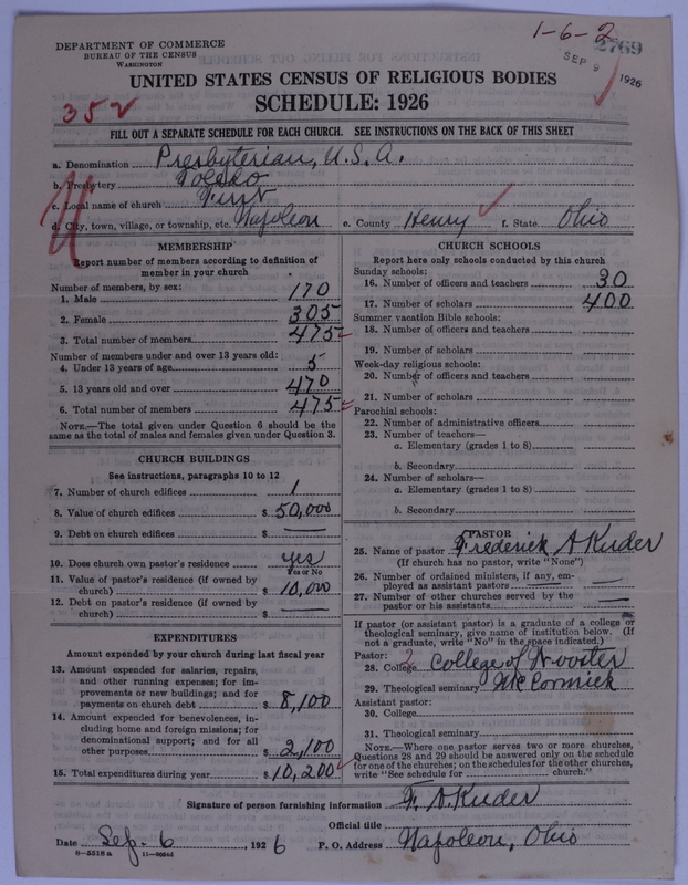 Scan of Presbyterian Church in the United States of America: 2769