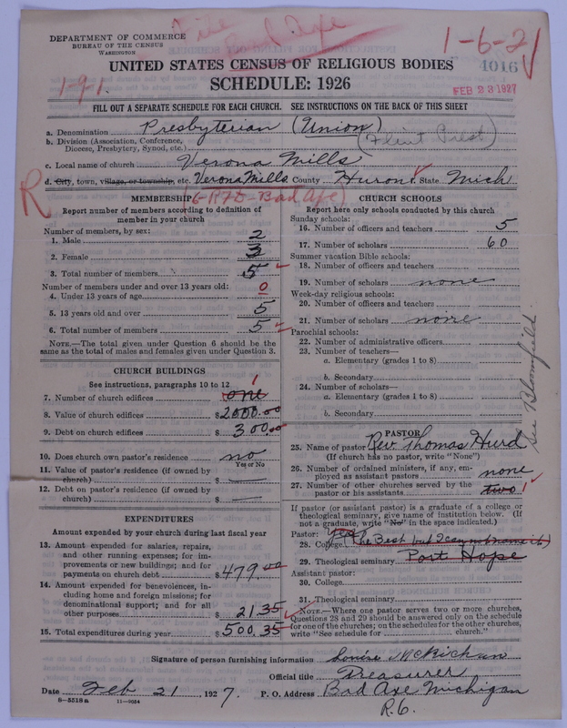 Scan of Presbyterian Church in the United States of America: 4016