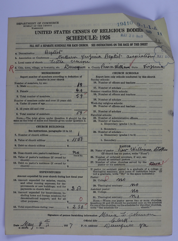 Scan of Negro Baptists: 19410