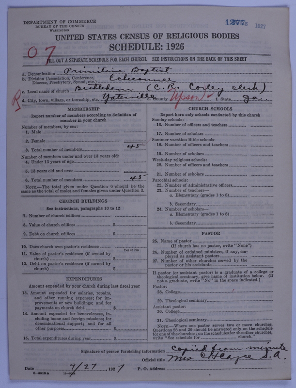 Scan of Primitive Baptists: 1277