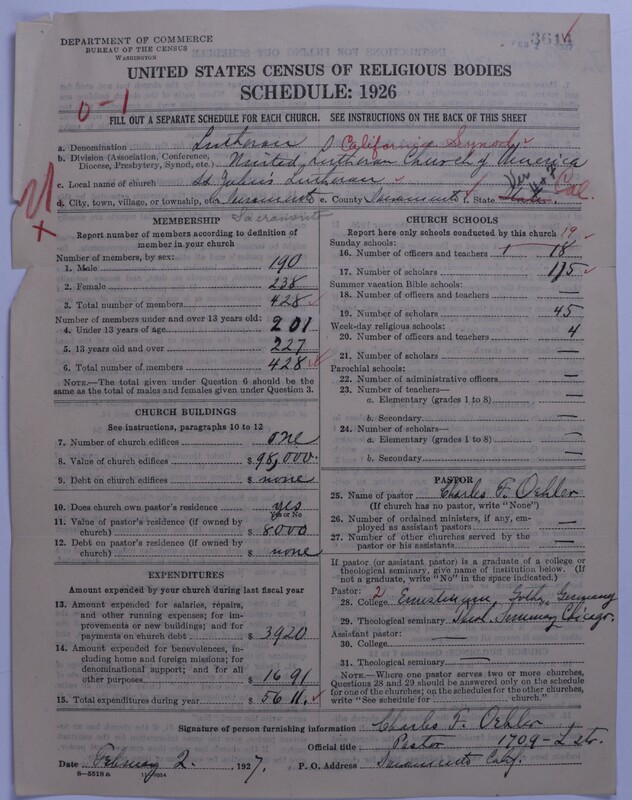 Scan of United Lutheran Church in America: 3614