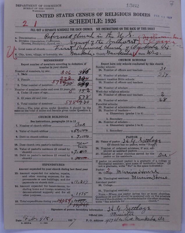Scan of Reformed Church in the United States: 1362