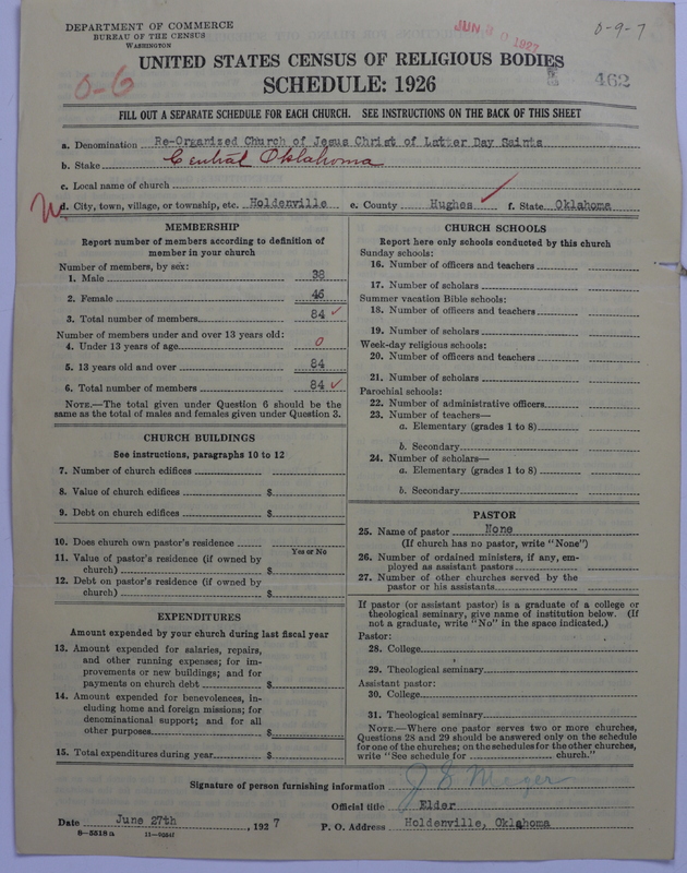Scan of Reorganized Church of Jesus Christ of Latter Day Saints: 462