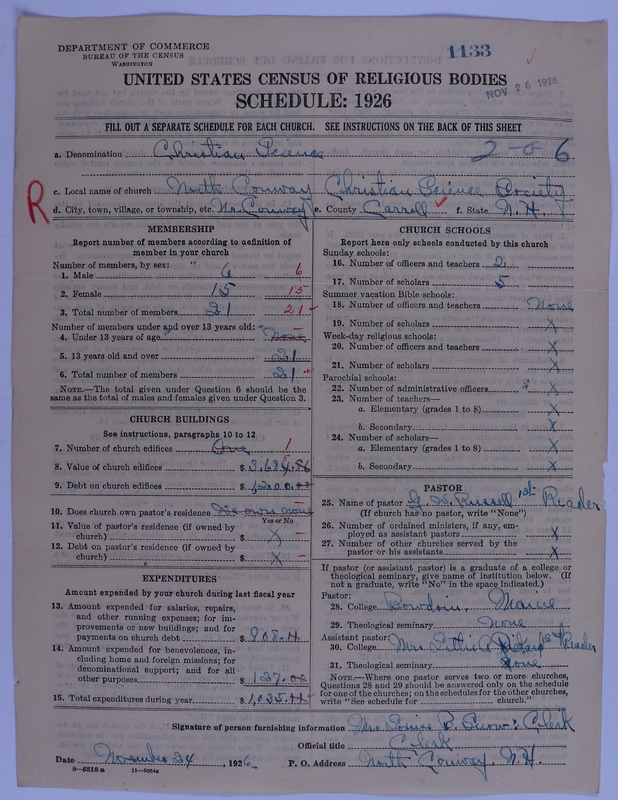 Scan of Church of Christ, Scientist: 1133